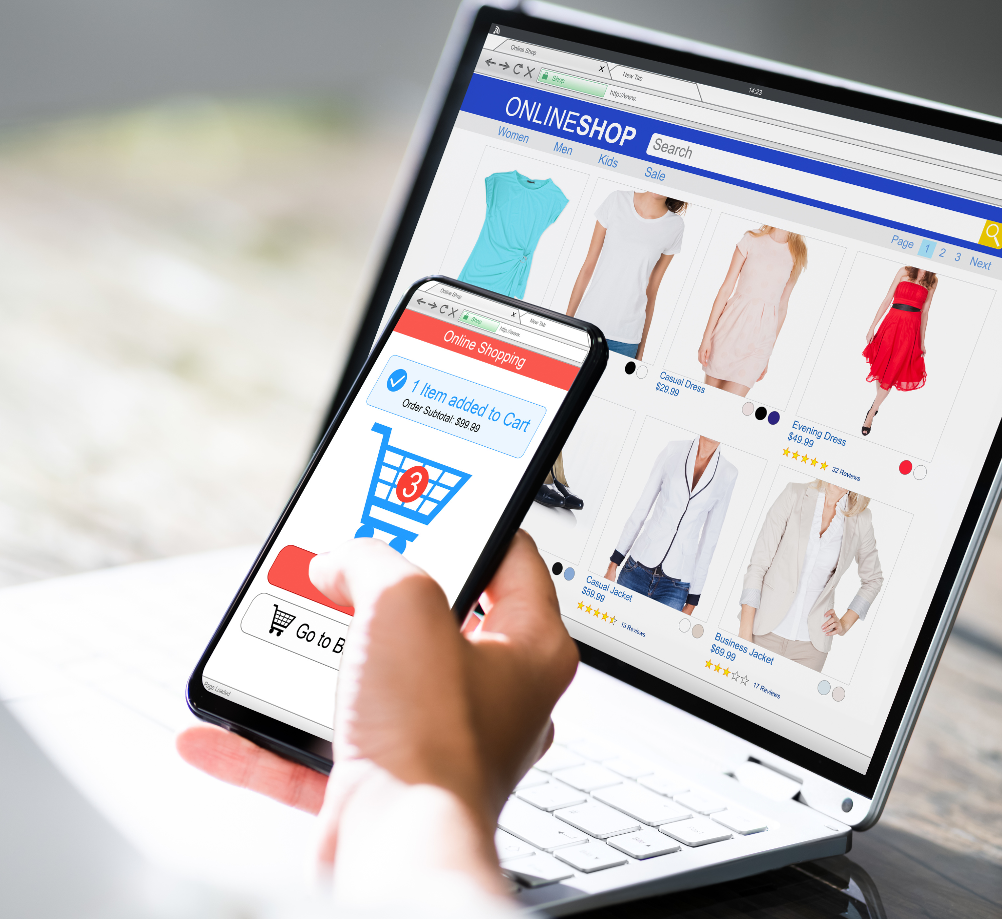 E-commerce website